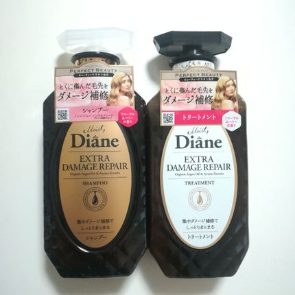 パーフェクトビューティ モイストダイアン エクストラダメージリペア シャンプー/トリートメント/ダイアン/市販シャンプーを使ったクチコミ(1枚目)