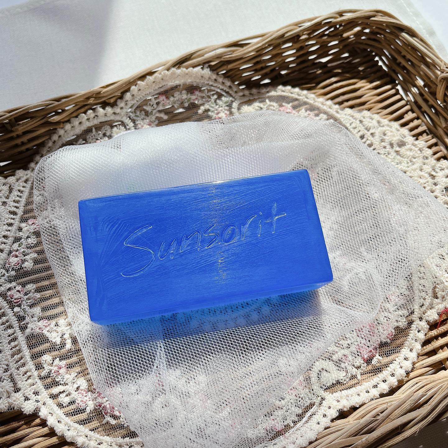 スキンピールバー AHAマイルド/サンソリット/洗顔石鹸を使ったクチコミ（2枚目）