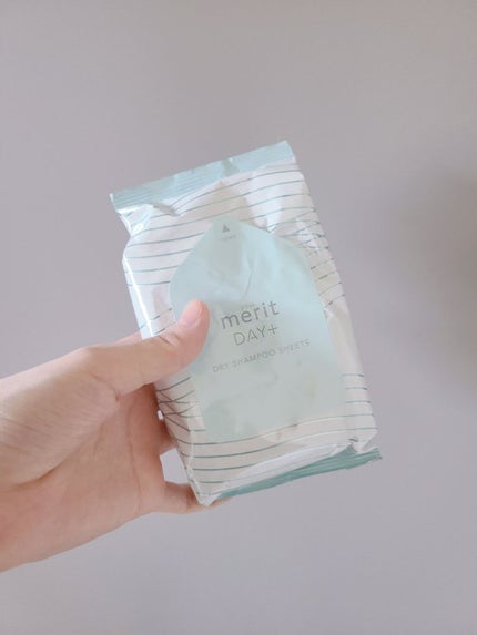 メリット ドライシャンプーシート すっきり爽快タイプ/メリット/ドライシャンプーを使ったクチコミ(2枚目)