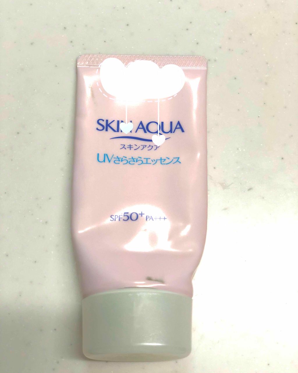 サラフィットUV さらさらエッセンス アクアフローラルの香り/スキンアクア/日焼け止め・UVケアを使ったクチコミ（1枚目）