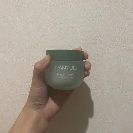 ピュアアルテミシア カーミングウォータークリーム/HANYUL(ハンユル)/フェイスクリームを使ったクチコミ(1枚目)