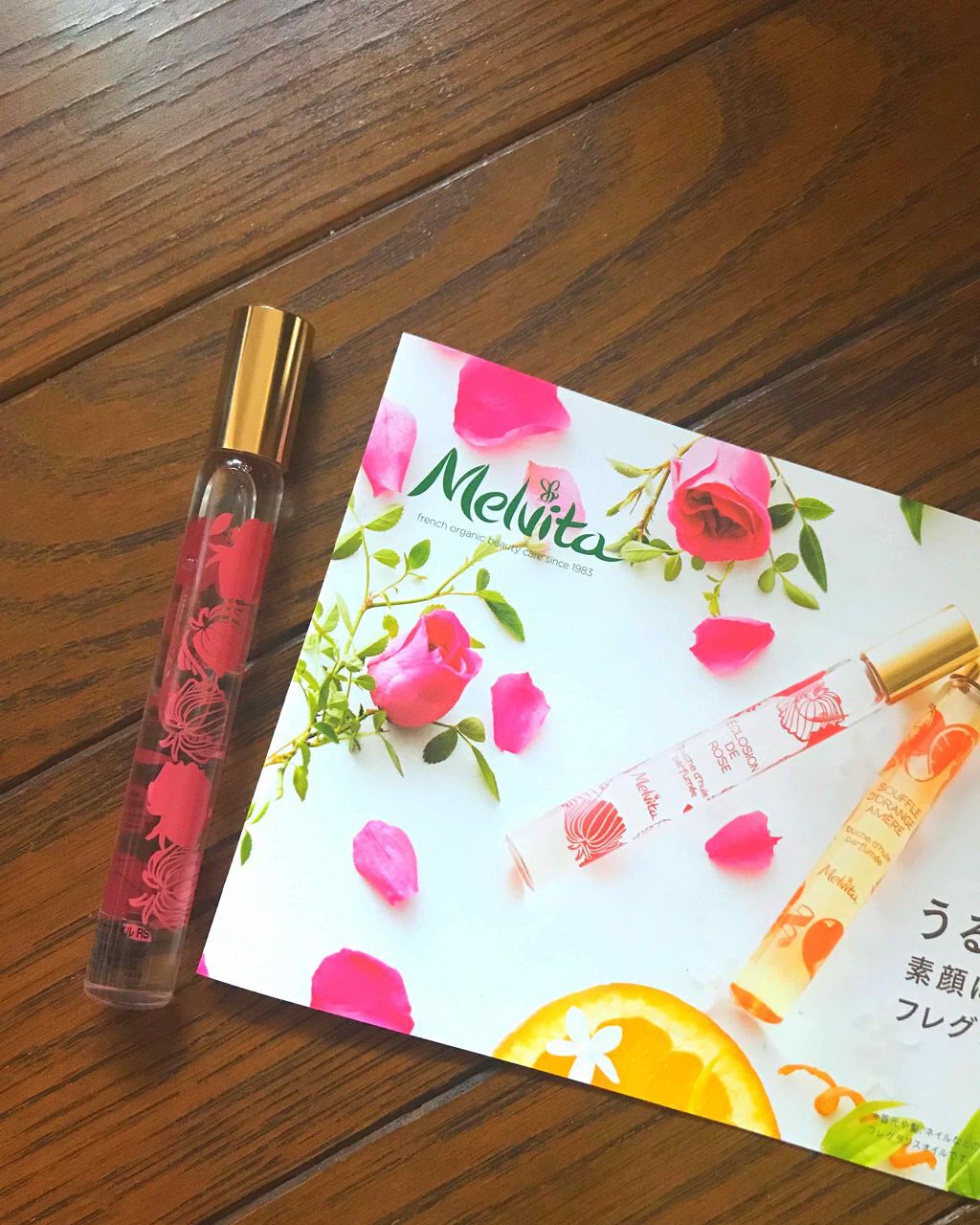 タッチオブネイチャーオイル 朝焼けと目覚めのローズ/Melvita/香水(レディース)を使ったクチコミ(1枚目)