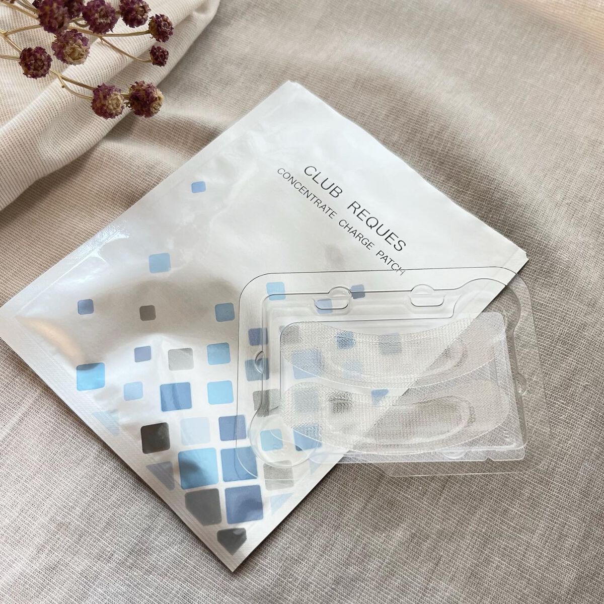 リクエス コンセントレート チャージ パッチ/クラブ/シートマスク・パックを使ったクチコミ（1枚目）