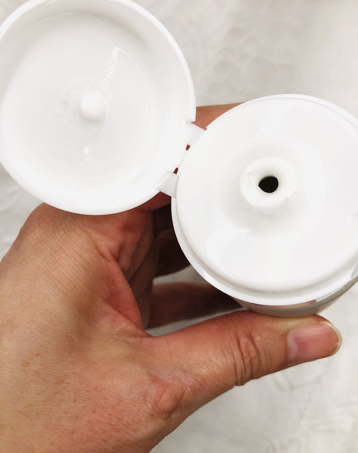 保湿クリーム/HADAHUG（はだはぐ）/フェイスクリームを使ったクチコミ（2枚目）