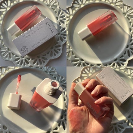 ナチュラルブルームリップオイルセラム 3色セット/PINATE/リップグロスを使ったクチコミ(8枚目)