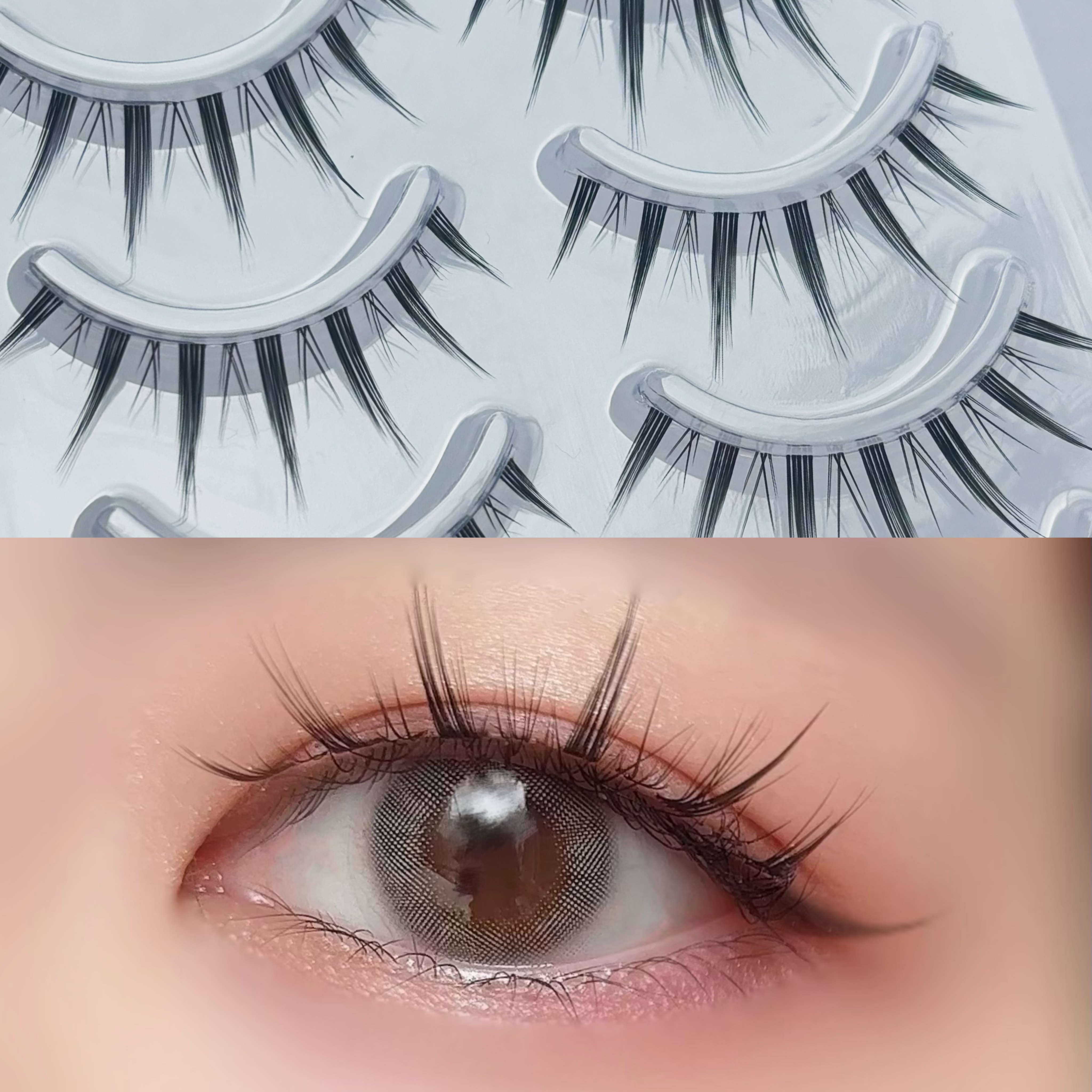 イージーアイラッシュ/シャープスタイル/つけまつげを使ったクチコミ（2枚目）