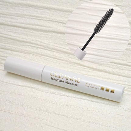 ヘアケアマスカラ/CEZANNE/ヘアジェルを使ったクチコミ(2枚目)