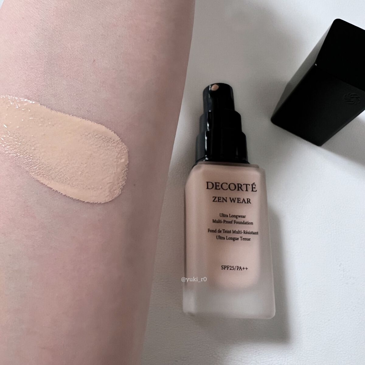 ゼン ウェア フルイド C24/DECORTÉ/リキッドファンデーションを使ったクチコミ（3枚目）