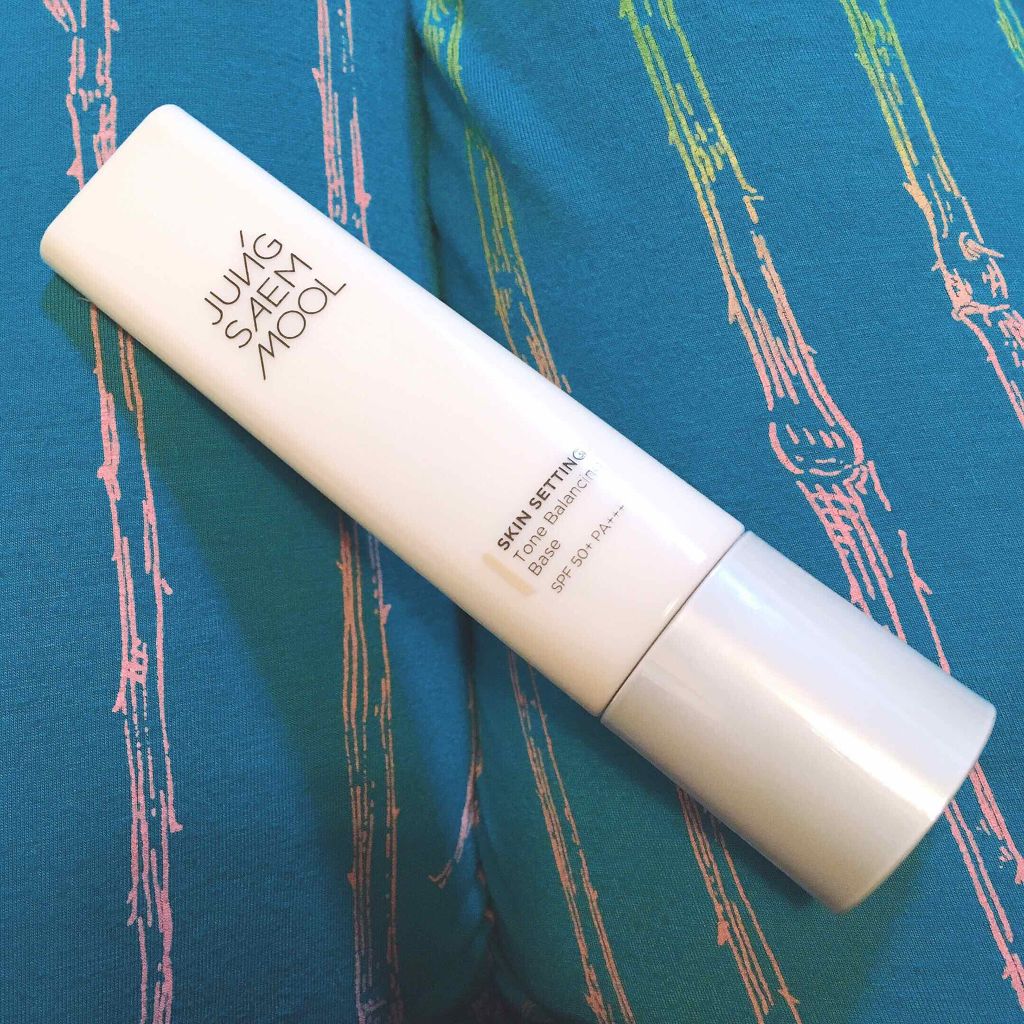 ジョンセンムル スキンセッティングトーンバランシングベース/JUNG SAEM MOOL/化粧下地を使ったクチコミ(1枚目)