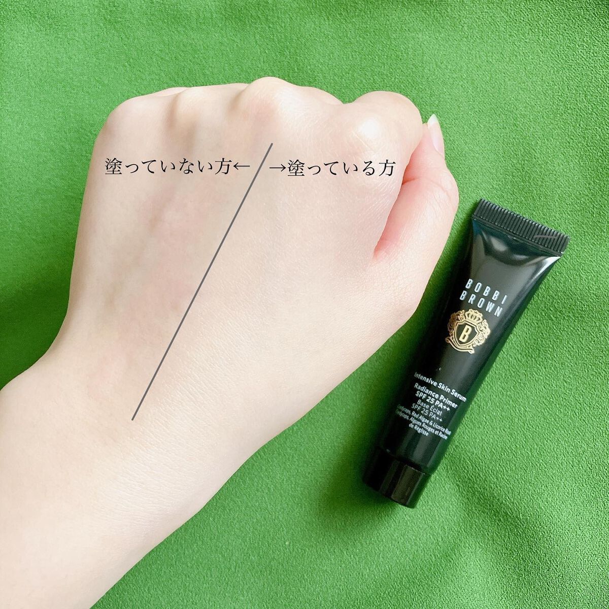 インテンシブ セラム ラディアンス プライマー/BOBBI BROWN/化粧下地を使ったクチコミ(5枚目)
