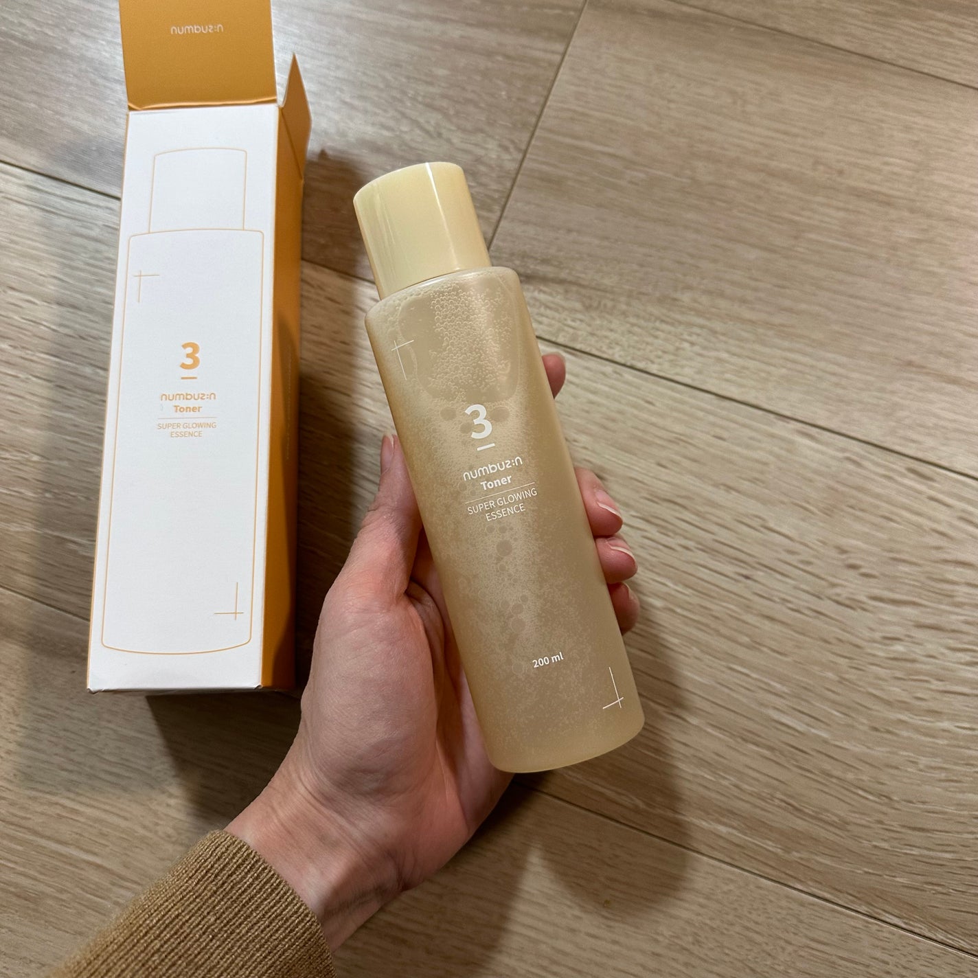 3番 うるツヤ発酵トナー/numbuzin/化粧水を使ったクチコミ(2枚目)