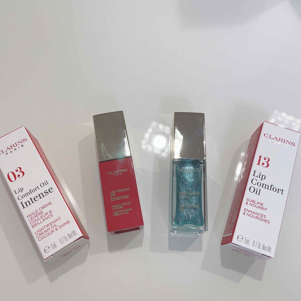 コンフォート リップオイル インテンス/CLARINS/リップグロスを使ったクチコミ(2枚目)