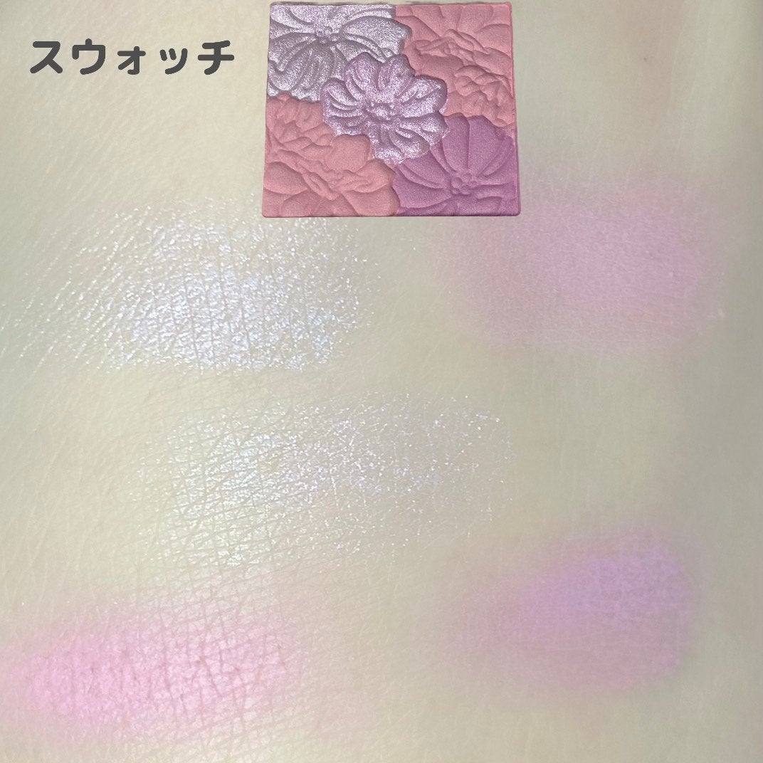 グロウフルールチークス(ブレンドタイプ)/キャンメイク/パウダーチークを使ったクチコミ(5枚目)