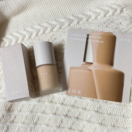 RMK リクイドファンデーション フローレスカバレッジ/RMK/リキッドファンデーションを使ったクチコミ(1枚目)