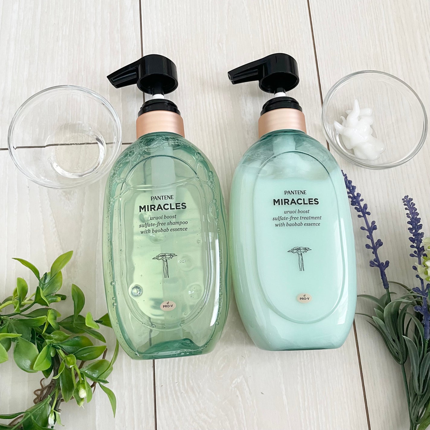 ミラクルズ うるおいブースト シャンプー/トリートメント/パンテーン/市販シャンプーを使ったクチコミ(2枚目)