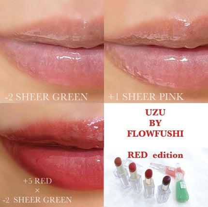 38°C / 99°F Lipstick <TOKYO>/UZU BY FLOWFUSHI/口紅を使ったクチコミ(4枚目)