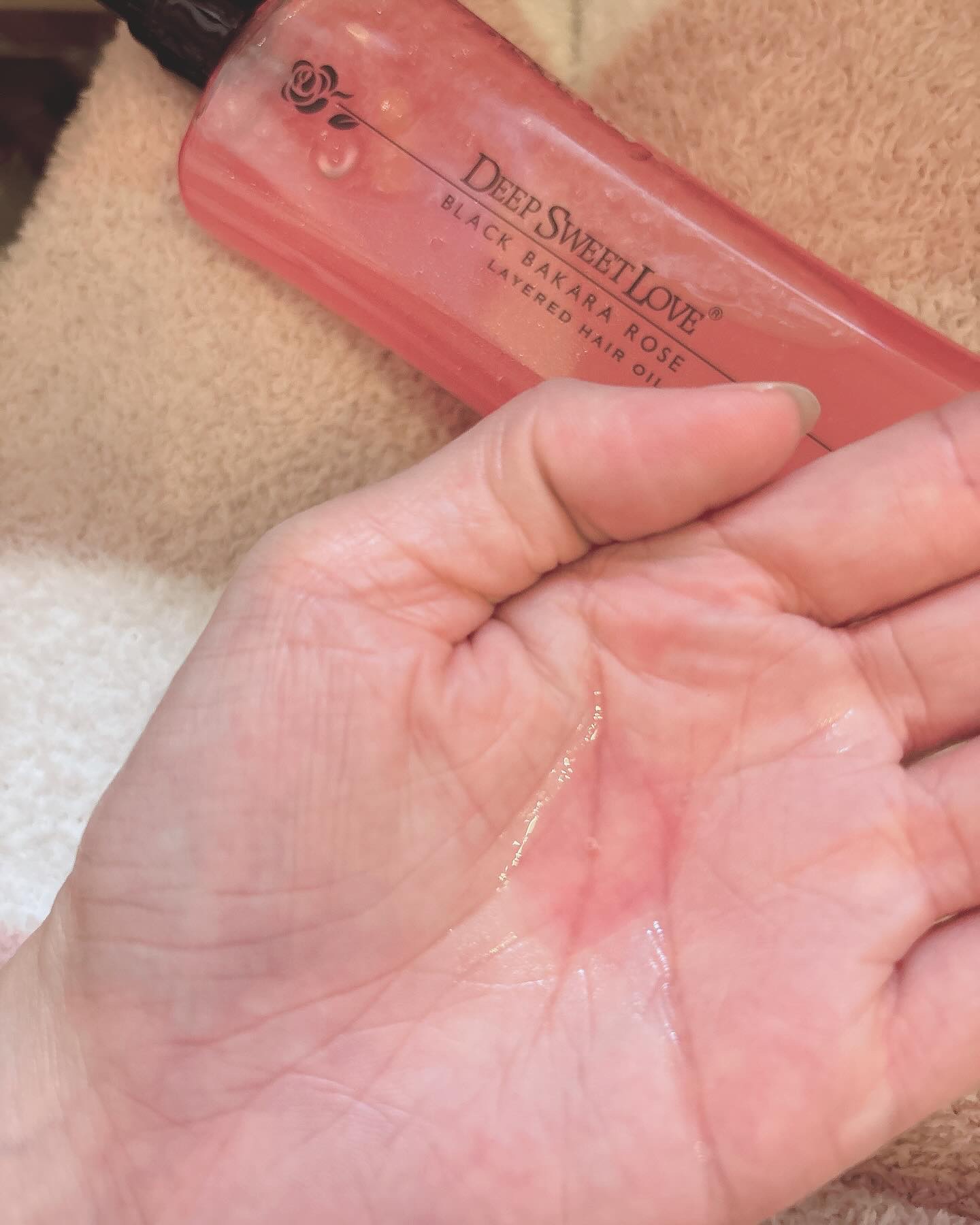 レイヤードヘアオイル/ディープスイートラブ/ヘアオイルを使ったクチコミ（3枚目）
