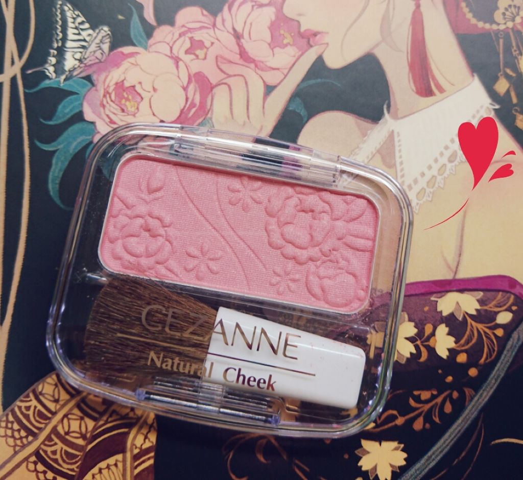 ナチュラル チークN/CEZANNE/パウダーチークを使ったクチコミ(1枚目)