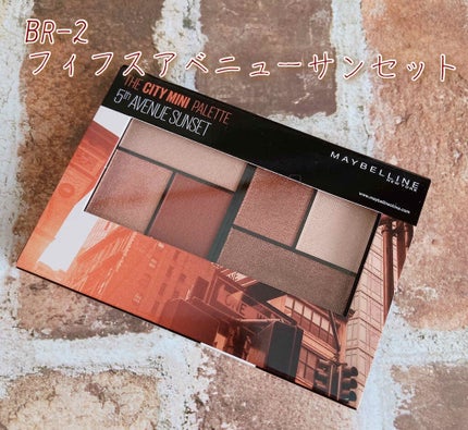 シティミニパレット/MAYBELLINE NEW YORK/アイシャドウパレットを使ったクチコミ(3枚目)