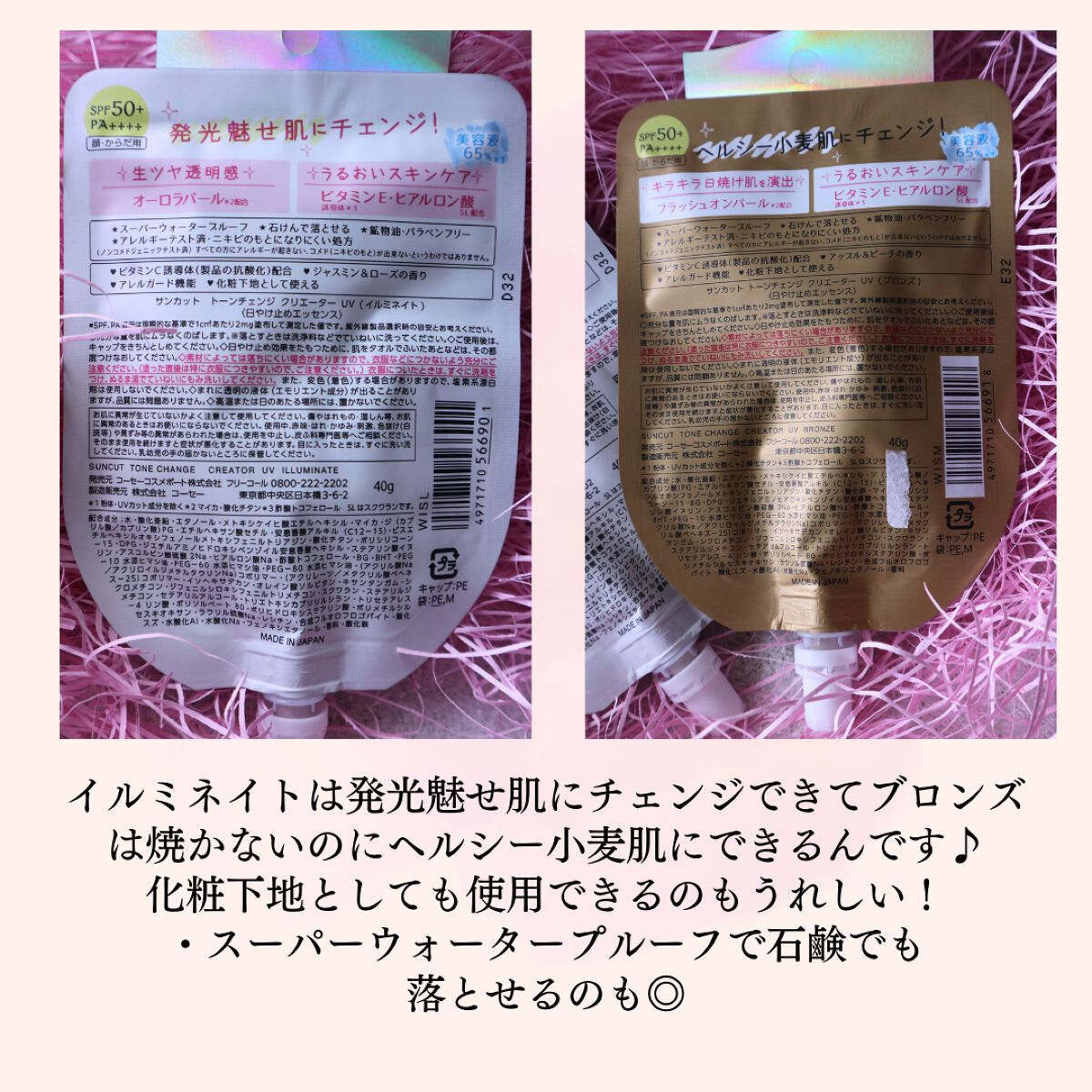 トーンチェンジクリエイターUV/サンカット®/日焼け止めローションを使ったクチコミ(2枚目)