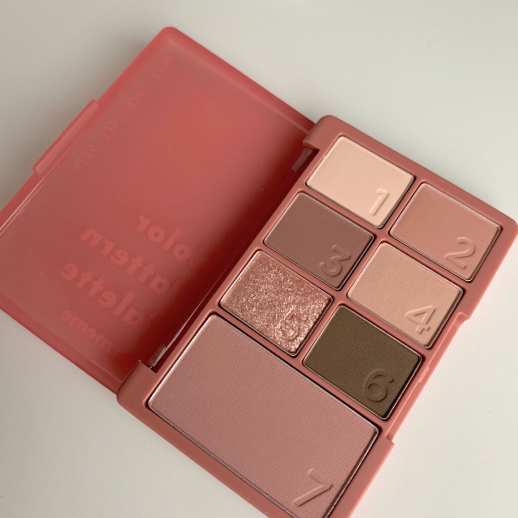 カラーパターンパレット/i’m meme/マルチパレットを使ったクチコミ（2枚目）