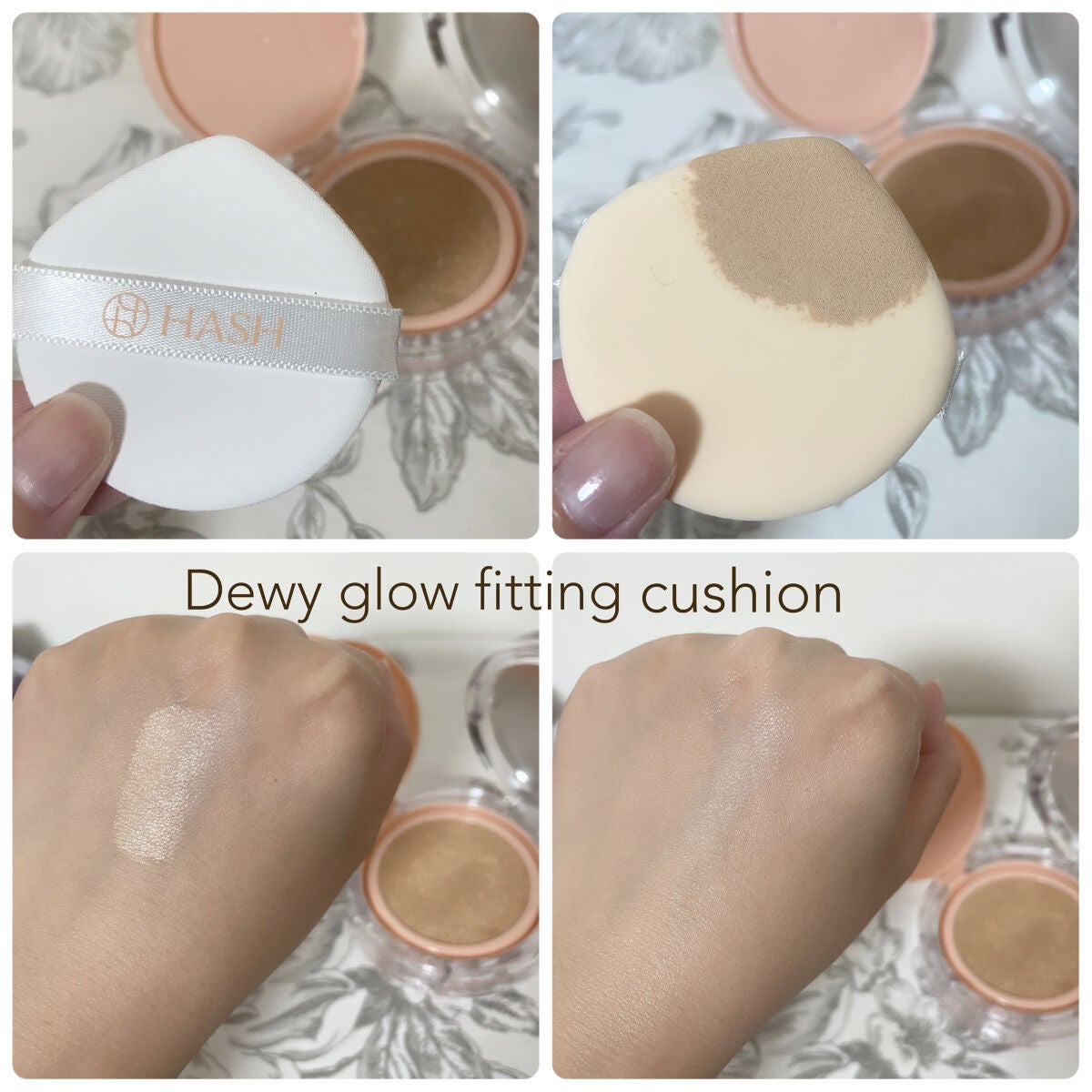 クラウド スキン グロー クッション XX01 ホンデ/HASH/クッションファンデーションを使ったクチコミ(4枚目)