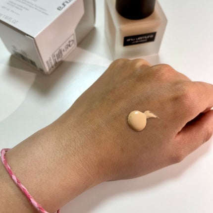(旧)アンリミテッド ラスティング フルイド/shu uemura/リキッドファンデーションを使ったクチコミ(2枚目)