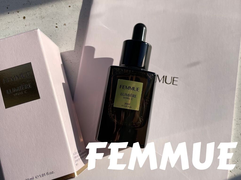 ルミエール ヴァイタルC/FEMMUE/ブースター・導入液を使ったクチコミ(1枚目)
