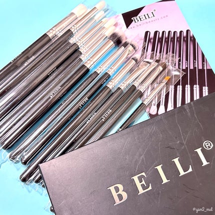 メイクアップブラシ 15pcs/BEILI/メイクブラシを使ったクチコミ(7枚目)