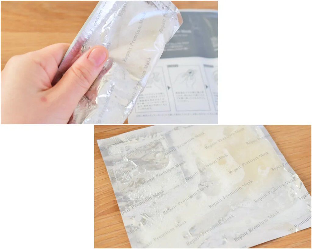 リソウ リペアプレミアムマスク/リソウコーポレーション/シートマスク・パックを使ったクチコミ（3枚目）