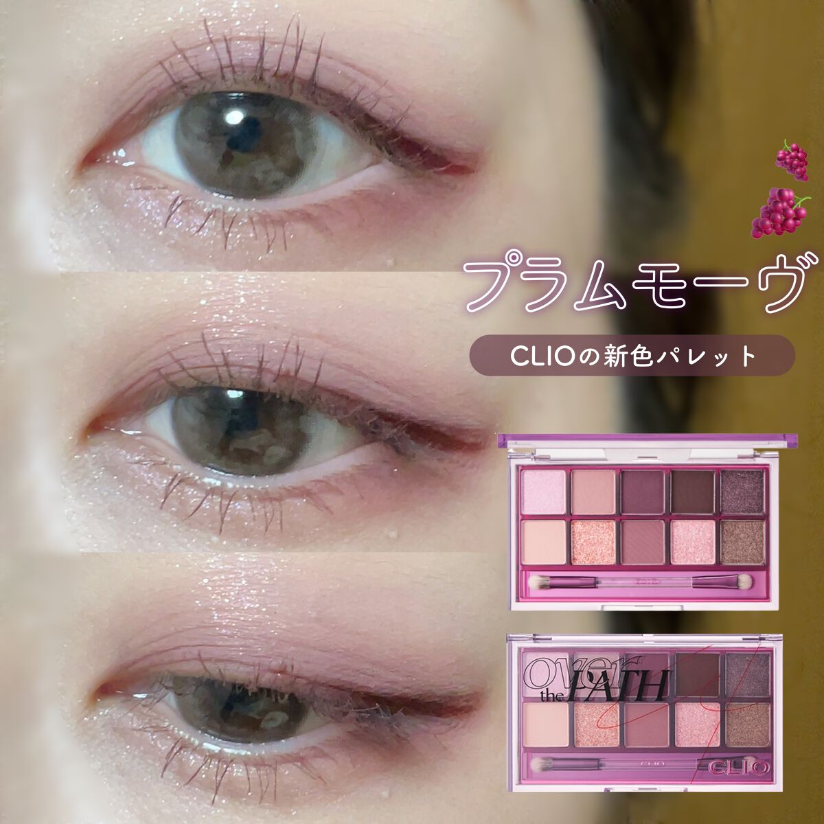 プロ アイ パレット 17 OVER THE PATH/CLIO/アイシャドウパレットを使ったクチコミ（1枚目）