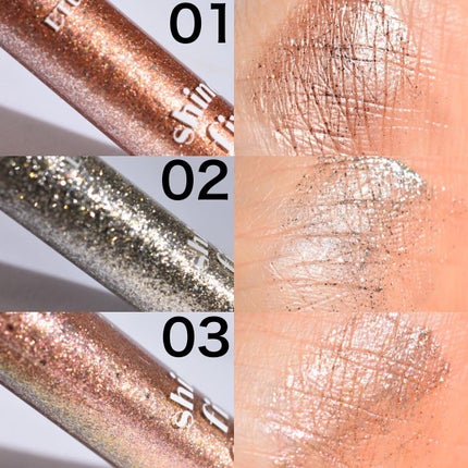 シャインフィックス アイズグリッター/ETUDE/グリッターを使ったクチコミ(3枚目)