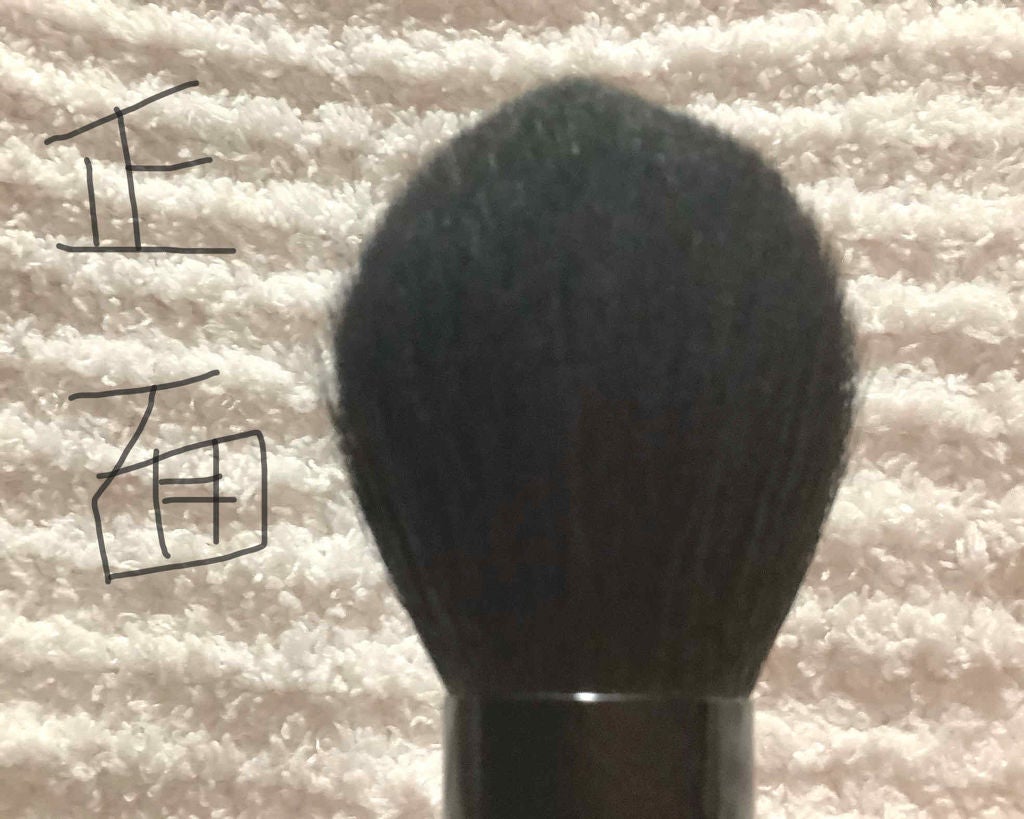 パウダーブラシ/ADDICTION/メイクブラシを使ったクチコミ(2枚目)