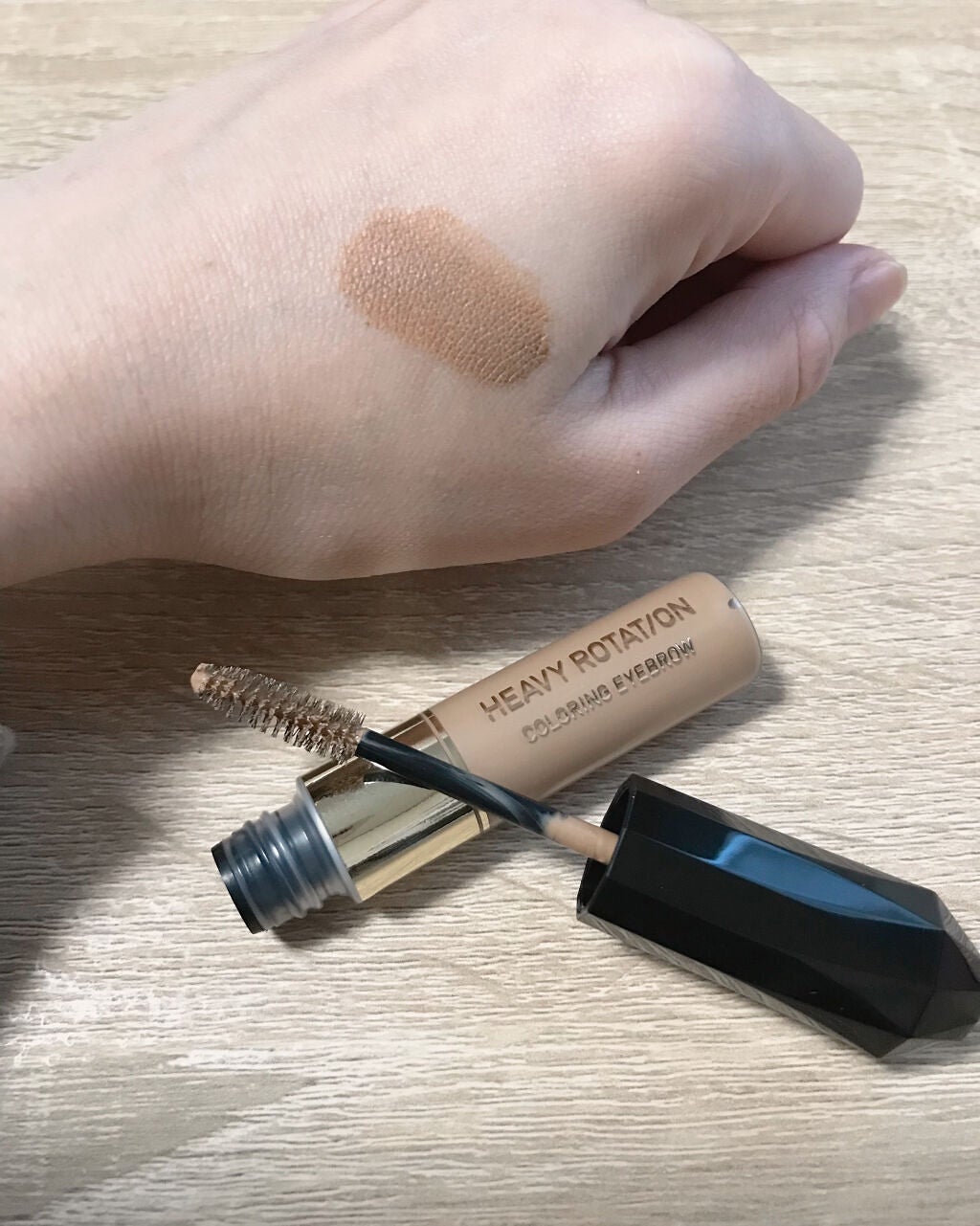 カラーリングアイブロウ/ヘビーローテーション/眉マスカラを使ったクチコミ(3枚目)