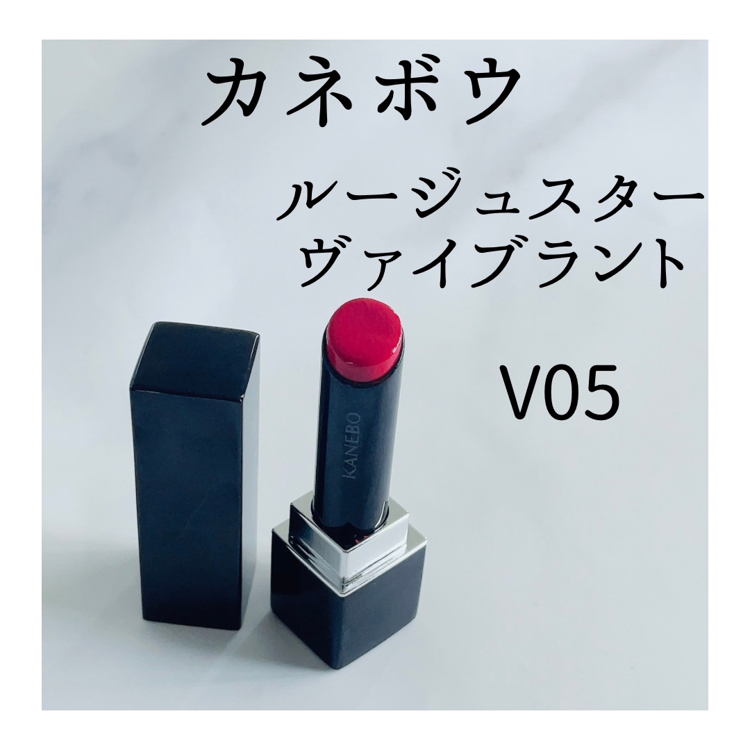 ルージュスターヴァイブラント V05 Vivid Passion/KANEBO/口紅を使ったクチコミ（1枚目）