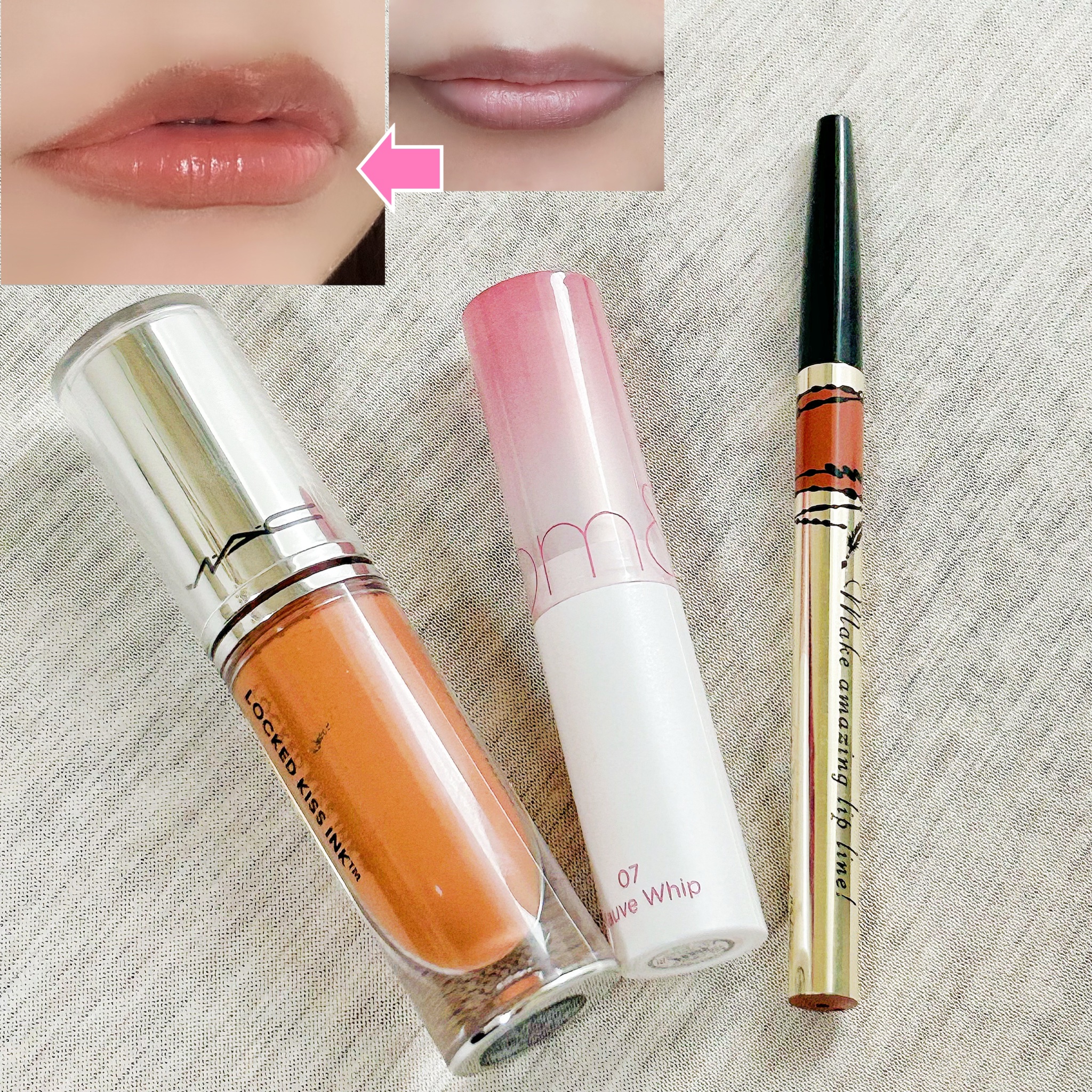 リップフォルミングライナー/インテグレート/リップライナーを使ったクチコミ（1枚目）