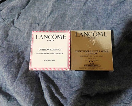 タン イドル ウルトラ クッションコンパクト/LANCOME/クッションファンデーションを使ったクチコミ(1枚目)