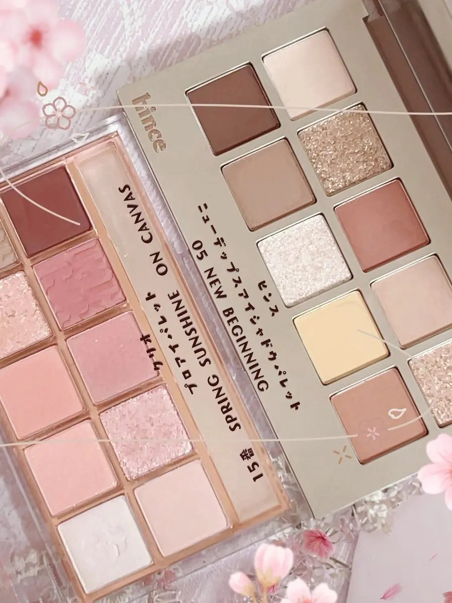 ニューデップスアイシャドウパレット/hince/アイシャドウパレットを使ったクチコミ（2枚目）