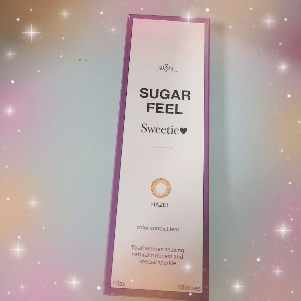 SUGAR FEEL/株式会社ポラリス/カラーコンタクトレンズを使ったクチコミ(1枚目)