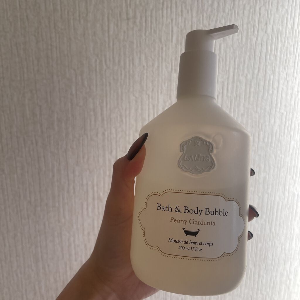 ピオニーガーデニア バス＆ボディバブル/Laline/ボディソープを使ったクチコミ（1枚目）