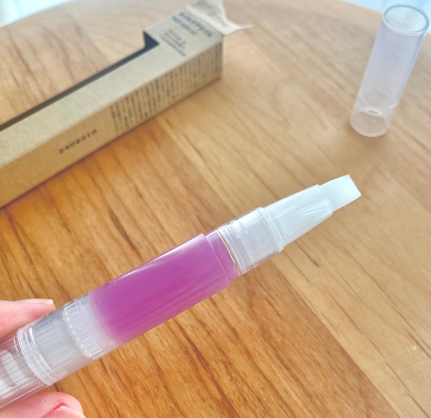 ネイルケアオイル/無印良品/ネイルオイル・トリートメントを使ったクチコミ(2枚目)