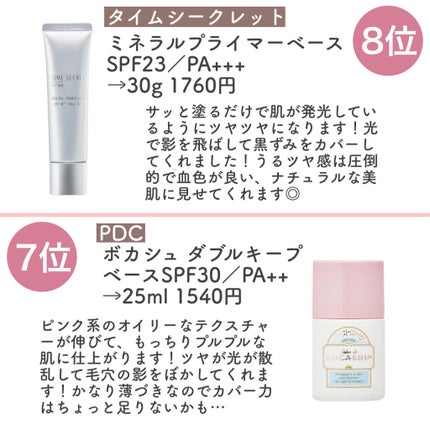 ミネラルプライマーベース/TIME SECRET/化粧下地を使ったクチコミ(3枚目)