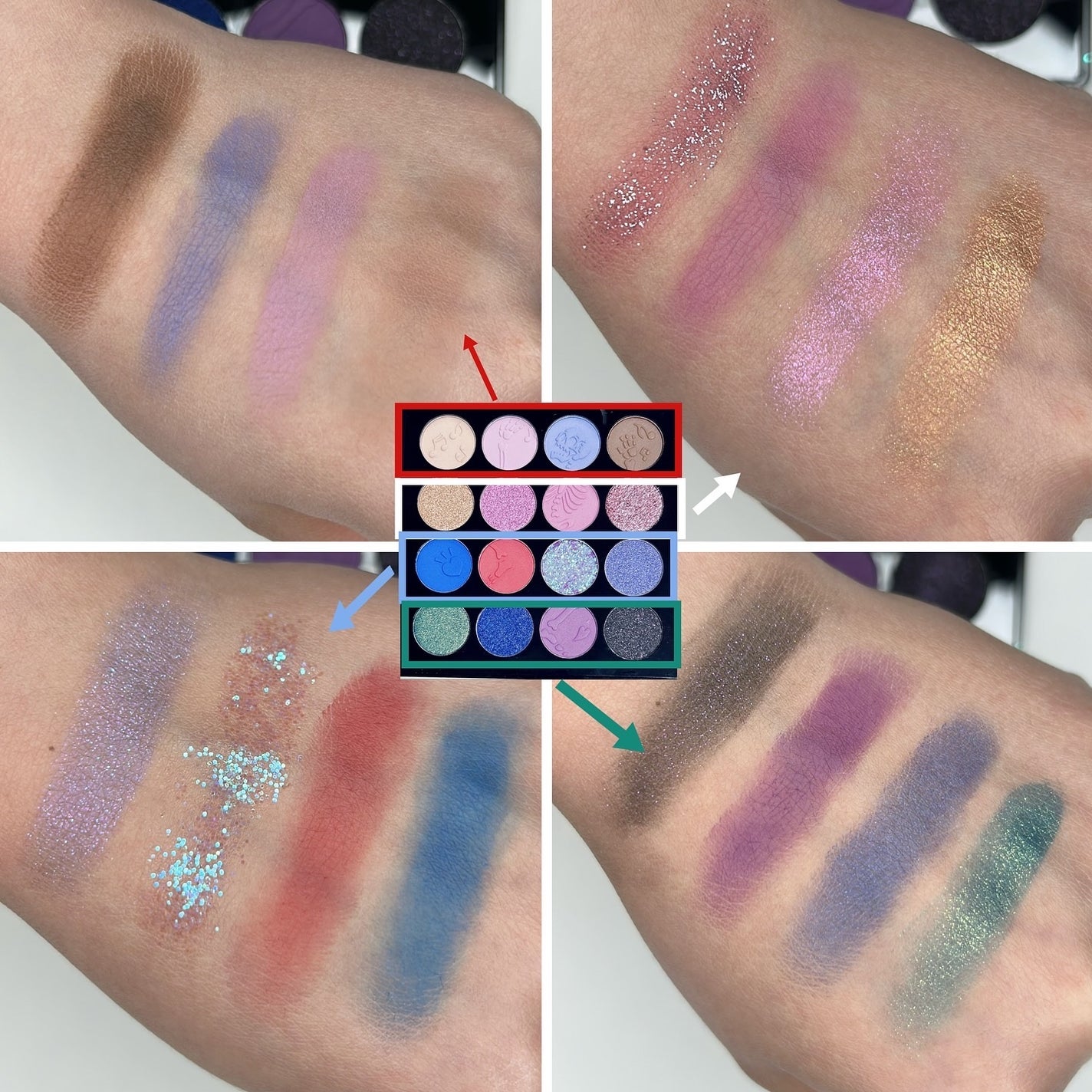 イメージ「マヤ」 アイシャドウパレット/ZEESEA/アイシャドウパレットを使ったクチコミ(4枚目)