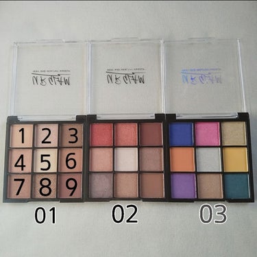 UR GLAM　BLOOMING EYE COLOR PALETTE/U R GLAM/アイシャドウパレットを使ったクチコミ（2枚目）