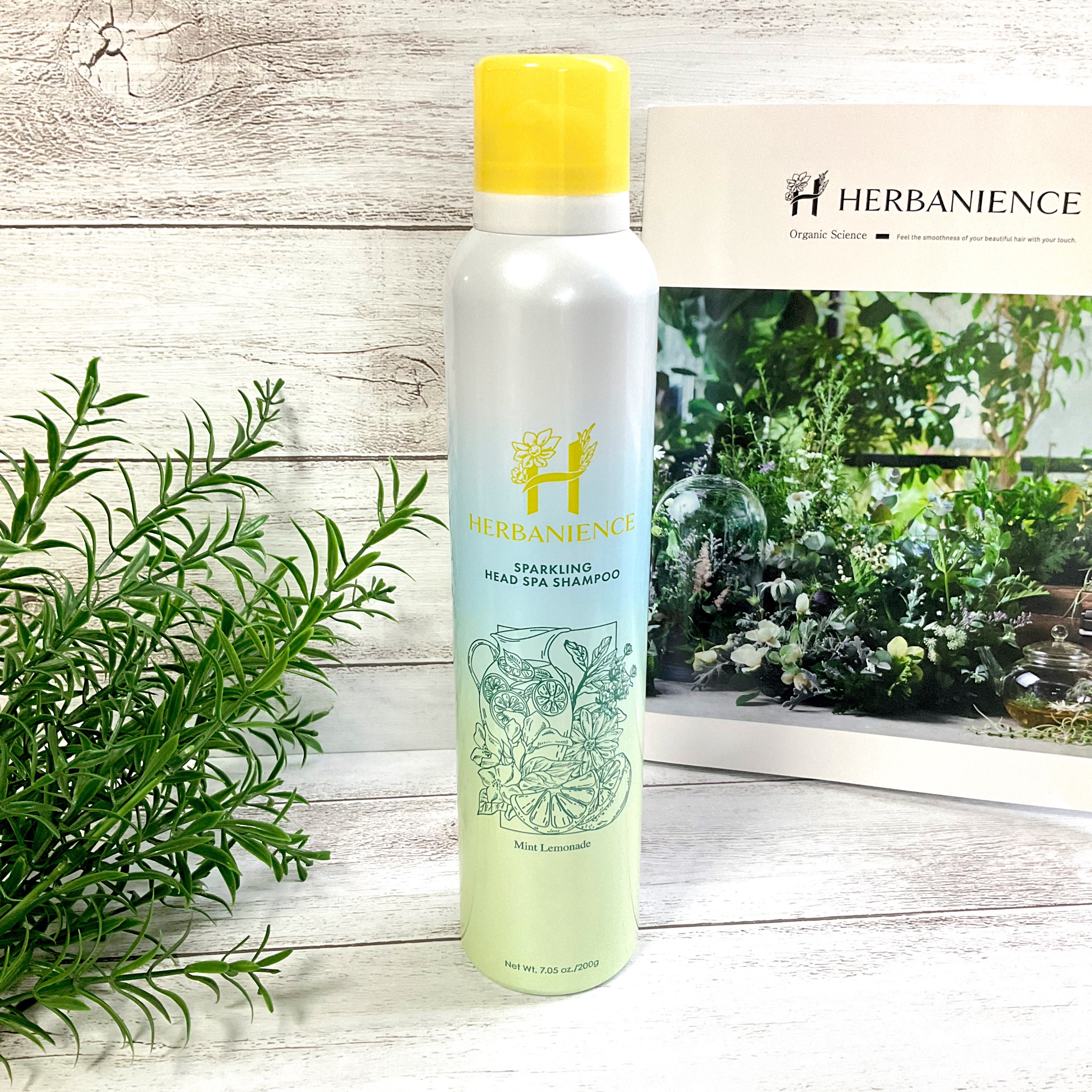 ハーバニエンス　炭酸ヘッドスパシャンプー_バニスパ/HERBANIENCE/市販シャンプーを使ったクチコミ（1枚目）