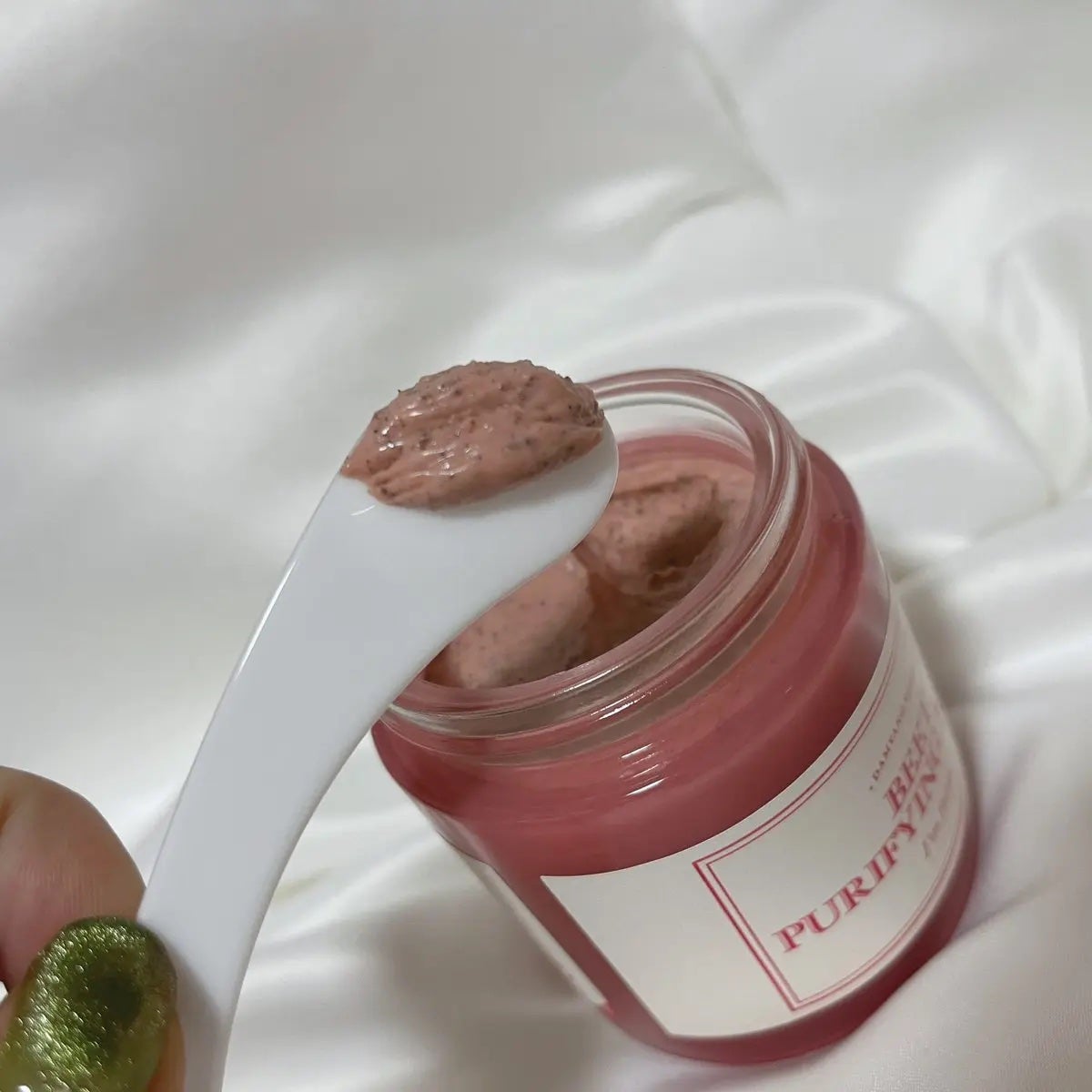 ビーツピュリファイングフェイスマスク/I'm from/洗い流すパック・マスクを使ったクチコミ(3枚目)