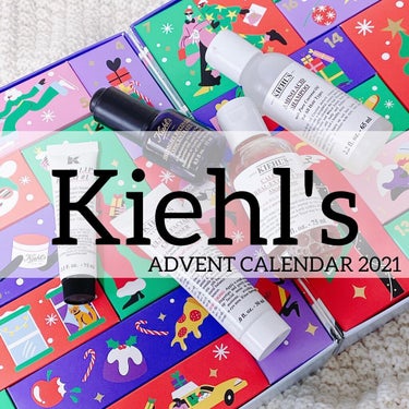 Kiehl's キールズ アドベントカレンダー2021 のクチコミ「   
   
   
𝙺𝚒𝚎𝚕’𝚜
𝙰𝙳𝚅𝙴.....」（1枚目）