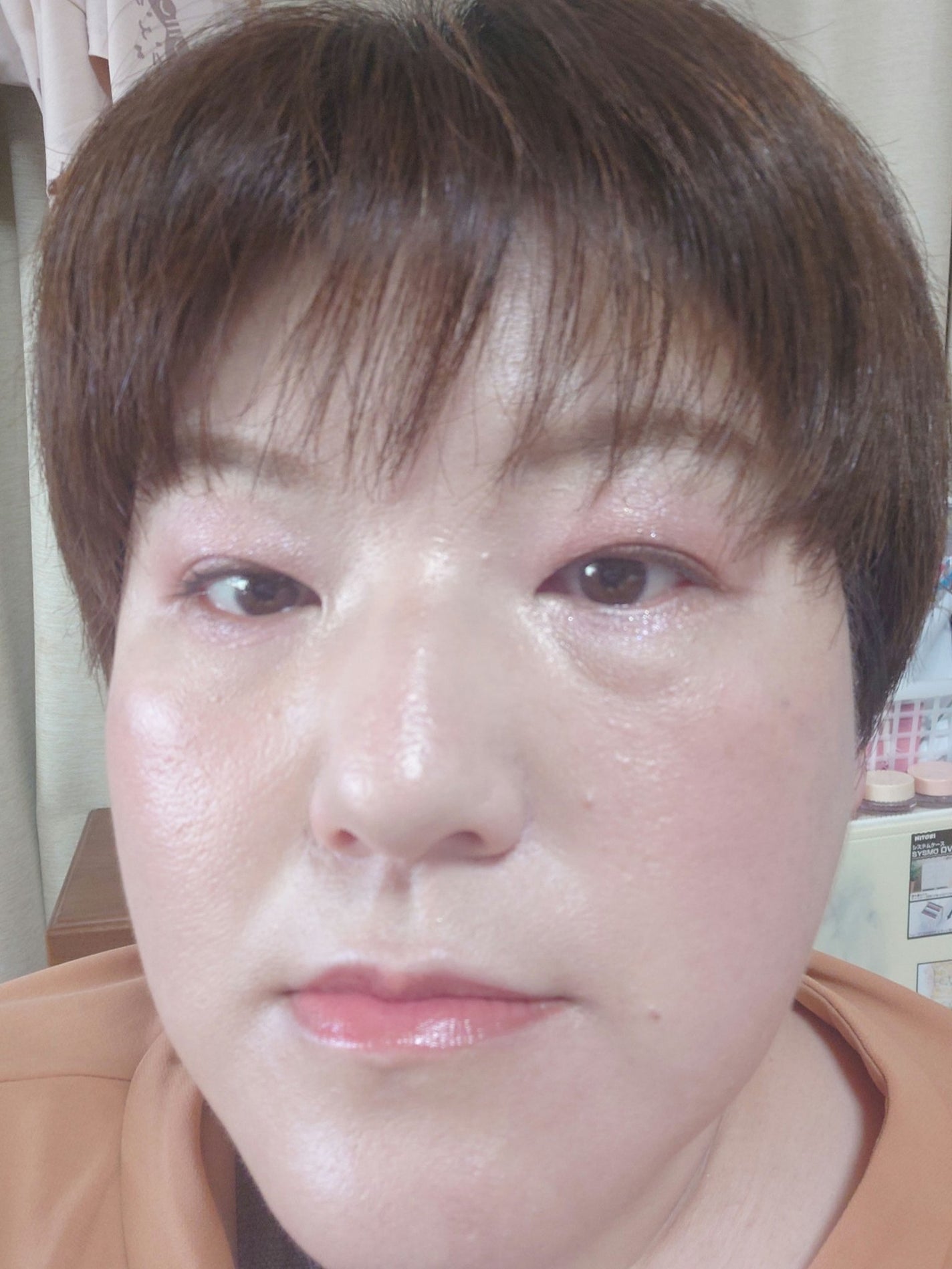 ジルスチュアート ブルームドロップ リップ&チーク シフォン/JILL STUART/リキッドチークを使ったクチコミ(4枚目)