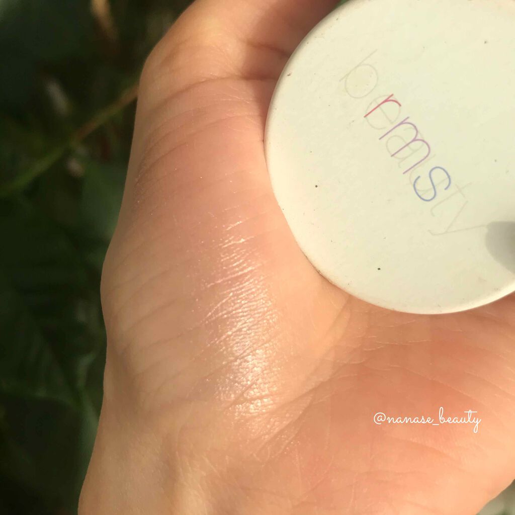 シャンパンローズルミナイザー/rms beauty/クリームハイライトを使ったクチコミ(3枚目)