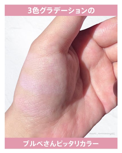 月光人魚 ジュエリーチークブラッシュ/FlowerKnows/パウダーチークを使ったクチコミ(2枚目)